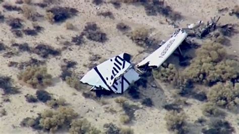 Crash Du Vaisseau Spatial De Virgin Galactic Une Erreur Du Pilote