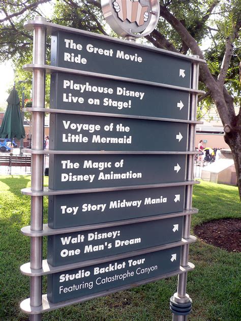 Toy Story Midway Mania Added To Park Directional Signs Photo 1 Of 1