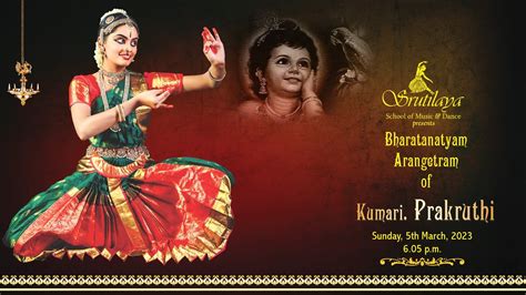 Kumari Prakruthi Bharatanatyam Arangetram E Invite YouTube