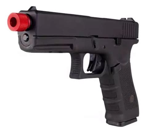 Pistola Airsoft Green G S Gbb Glock R Full Metal Mm Rossi Frete Gr Tis