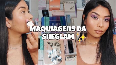 Testando Makes Da Shein Sheglam Primeiras Impress Es Youtube