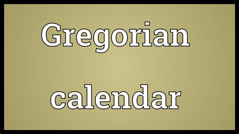 Why Do We Use The Gregorian Calendar Prntbl Concejomunicipaldechinu