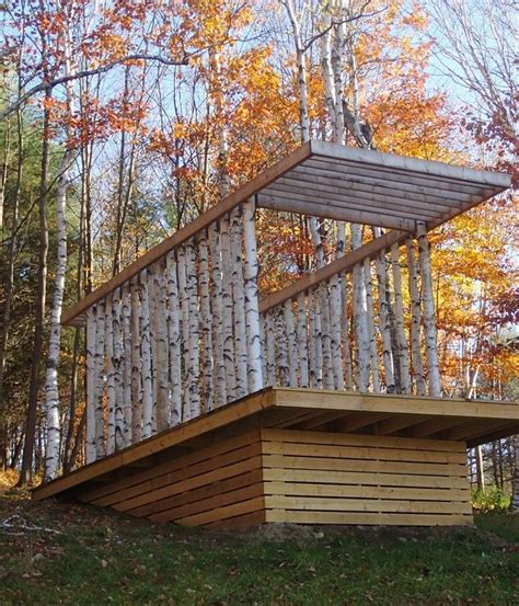 In Einem Wald In Vermont Entwerfen Und Bauen Architekturstudenten Einen