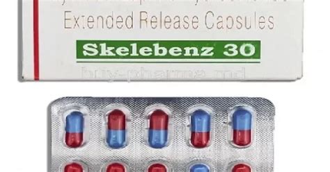 Skelebenz 30mg Treats Muscle Strain Pain