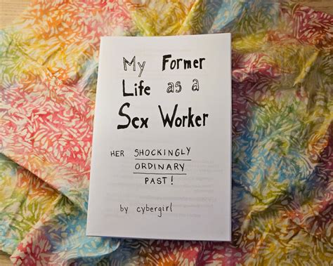 My Former Life As A Sex Worker Zine Etsy