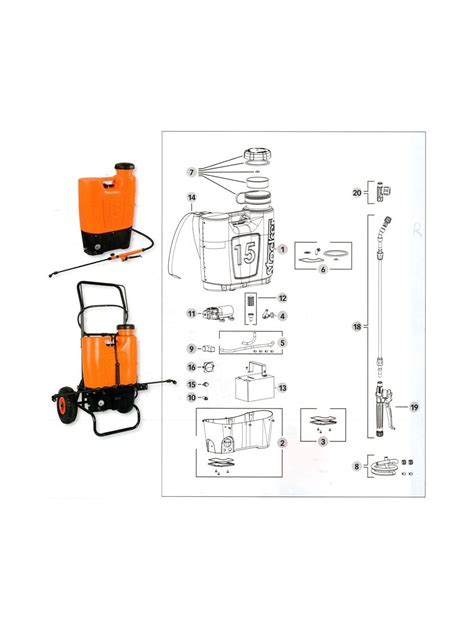 Ricambi Per Pompa Stocker 247 1247 A Batteria Agraria Comand