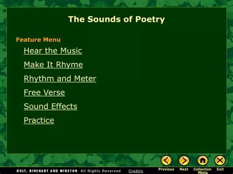 PPT - The Sounds of Poetry PowerPoint Presentation, free download - ID ... 