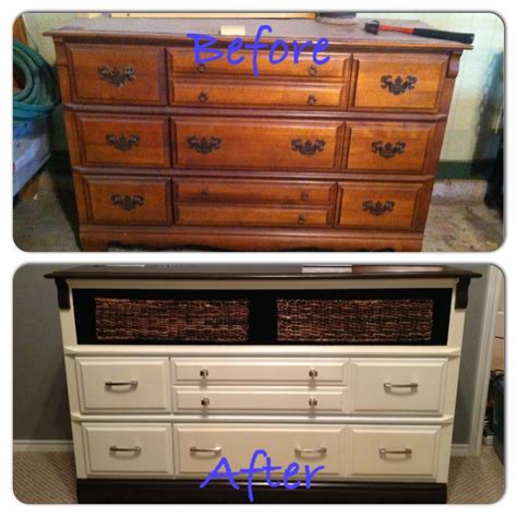 Refinished Dresser Painting Furniture Diy Furniture Makeover