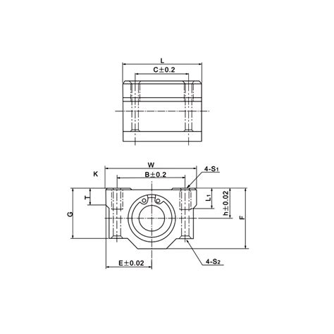 SCS LUU Series Linear Motion Ball Slide Units For Meteorological