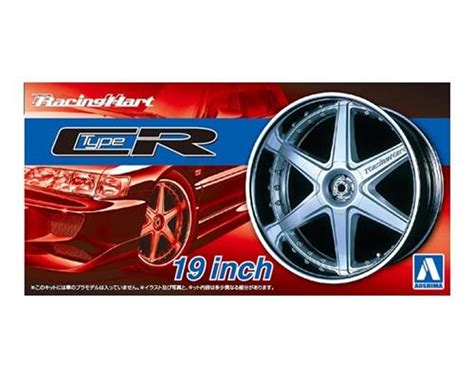 Aoshima Racing Hart Cr In Tire Wheel Set Aos Hobbytown