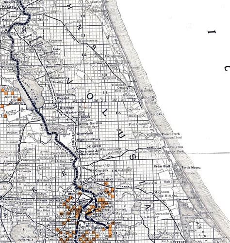 Volusia County Zip Code Map