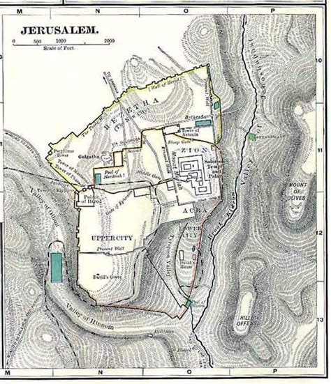 Elevation Of Jerusalem