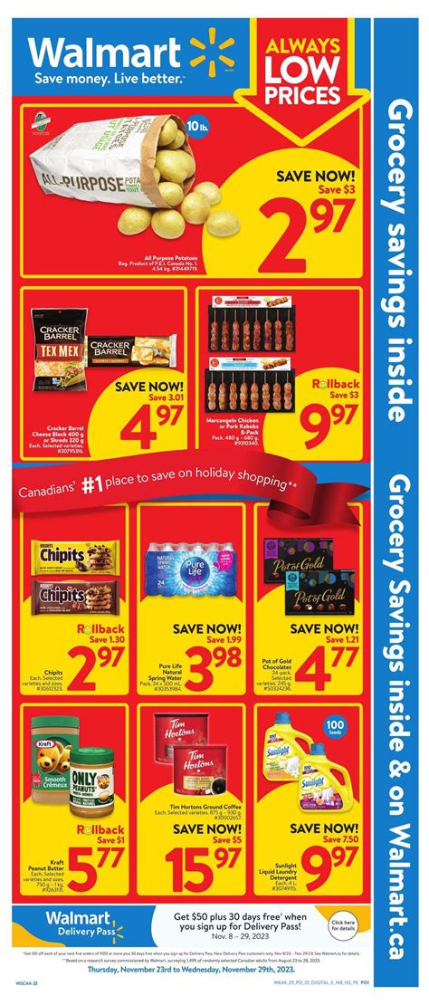 Walmart Atlantic Flyer November To