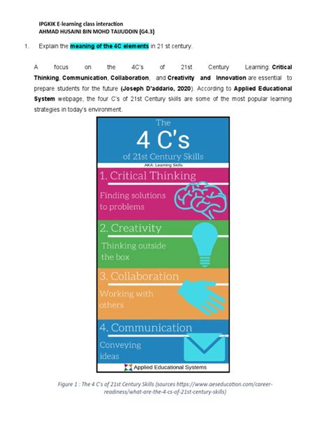 explain  meaning    elements   st century