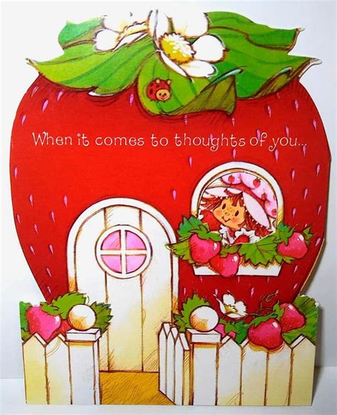 Vintage Strawberry Shortcake Valentines Day Cards Artofit