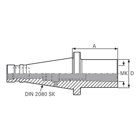 Atorn Reduzierh Lse F R Werkzeuge Mit Mk Schaft Und Anzugsgewinde