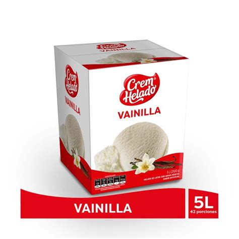 Helado Crem Helado Vainilla Caja X 2500gr La Vaquita