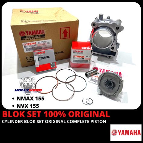 Yamaha Nmax Nvx Cylinder Block Set Original Complete Piston Kit