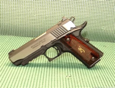 Browning 1911 380 Black Label Medallion Pro W Rail 380 Auto Used Lnib Nr Semi Auto Pistols At