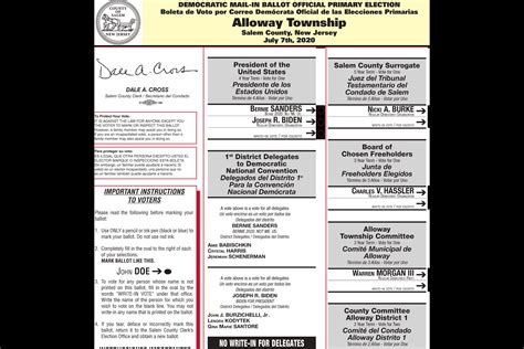 Assembly Panel Approves Overhaul Of New Jersey Primary Ballots • New