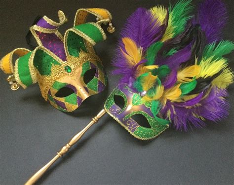 Purple Gold Masquerade Mask For Women Sparkling Colors Glitter Venetian