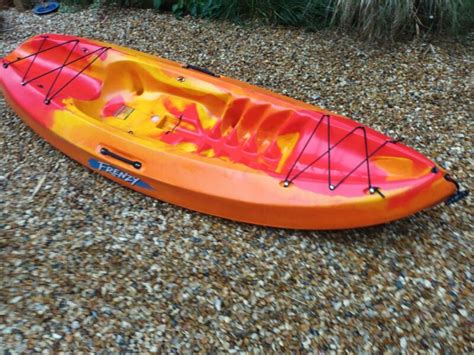 Ocean Kayak Frenzy Single Person Sit On Top With Seat And Paddle