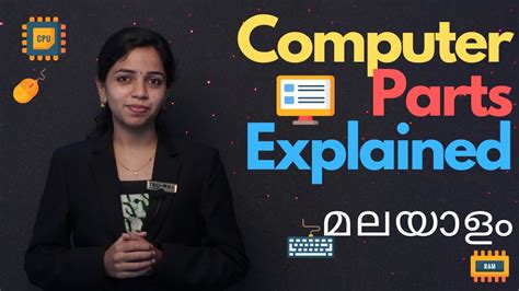 Computer Parts Explained മലയാളം Parts Of A Computer Malayalam Techosa Youtube