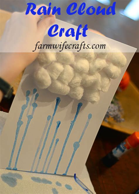 Rain Cloud Craft - The Farmwife Crafts