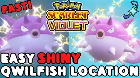 Easy Shiny Hunt Qwilfish Exploit In Pokemon Scarlet And Violet Youtube