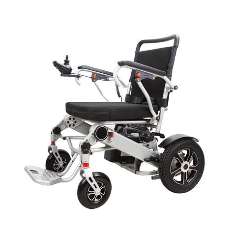 Foldable 250w Motor Electric Wheelchair Aluminium Alloy Lightweight Power Wheelchair China