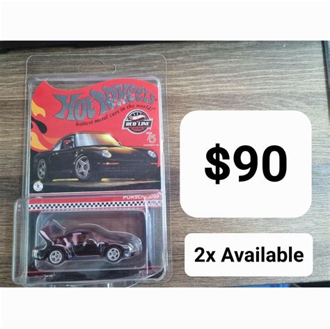 Hot Wheels RLC Porsche Black Hobbies Toys Toys Games On Carousell