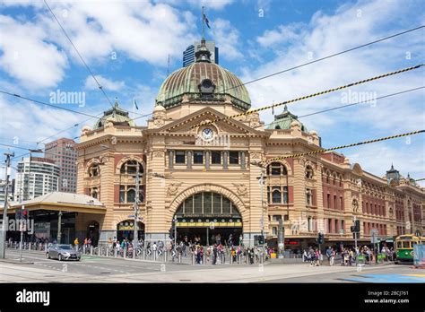 Entrada A Flinders Street Station City Melbourne Central Victo