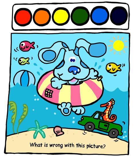 Blue's Clues A Day At The Beach Page 11 by Alexanderbex on DeviantArt