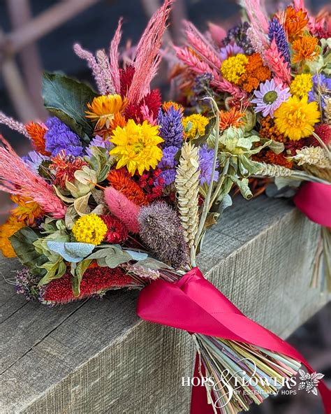 Bespoke Festival Wedding Flowers Dried Flower Gallery Essentially