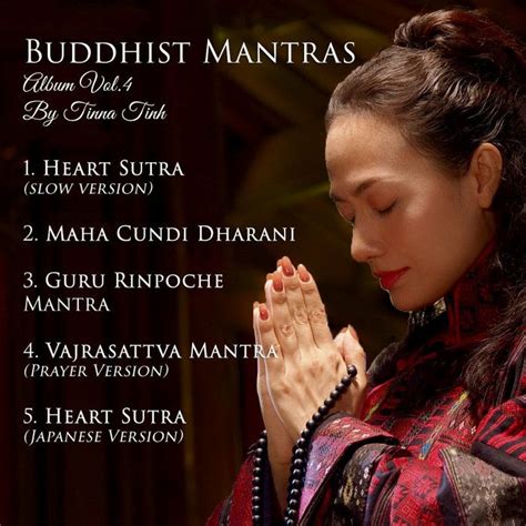 Buddhist Mantras, Vol.4 | Tinna Tinh Buddhist Mantra, Heart Sutra ...