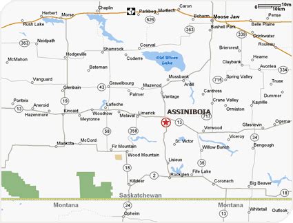 Assiniboia Maps