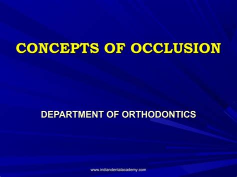 Andrews 6 Keys Of Normal Occlusion Certified Fixed Orthodontic Cours