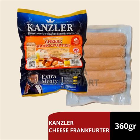 Jual Kanzler Sosis Keju Cheese Frankfurter Gram Sosis Kanzler Sosis