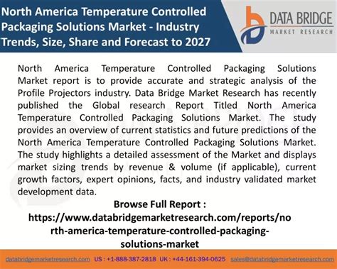 Ppt North America Temperature Controlled Packaging Solutions Market