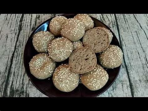 Веганские булочки из зелёной гречки, без муки, дрожжей, крахмала и ...