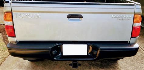 Westin Perfect Match Series Rear Step Bumper Black Powder Coated