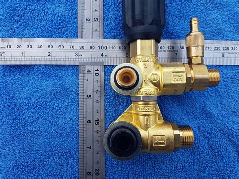 Pressure Washer Bypass Valve Unloader 250 Bar Gymatic 3b 20399 Annovi Xmt 11 11 Ebay