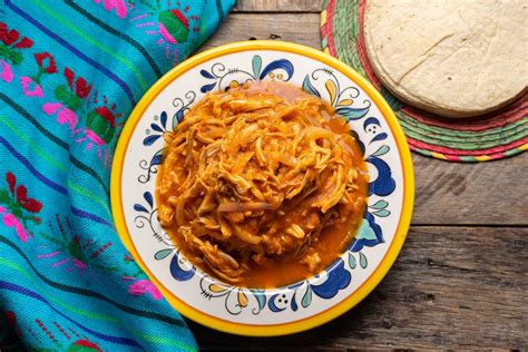 Chicken Tinga Mexican Spicy Shredded Chicken Dish