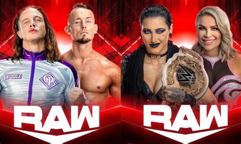 Wwe Raw Preview Full List Of Matches And Segments Announced For