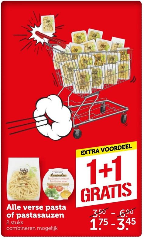 Alle Verse Pasta Of Pastasauzen Aanbieding Bij Coop