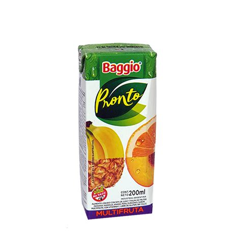 JUGO BAGGIO 18 X 200 CC MULTIFRUTA M M Distribuidora