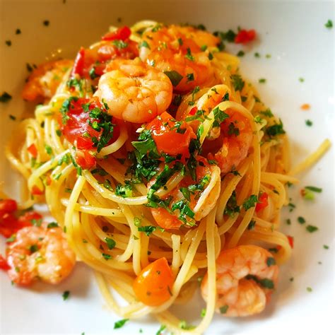 Spaghetti Gamberi E Pomodori Pachino Cucina Con Simone