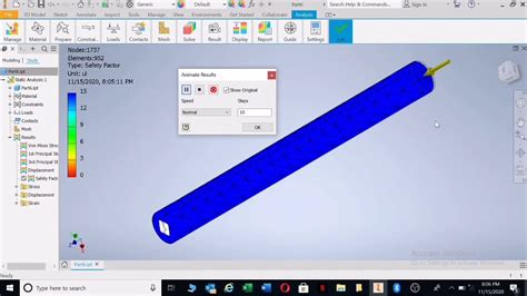 Stress Analysis Introduction 2 Of 4 Youtube