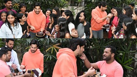 Siddharth Malhotra Celebrates His Birthday With Media Paps And With His