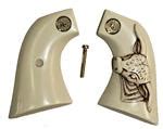 Colt Saa Ivory Like Grips With Steer Medallions St Generation